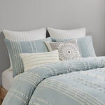 ZUN 3 Piece Cotton Jacquard Duvet Cover Set B03596482