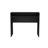 Computer Desk 30.6" H, with 1 Shelf, Black B097P250846