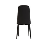 A set of 2 dining chair, modern style chair made of high-quality PU Leather fabric with thick soft W2189P166108