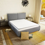 ZUN 6 in. Tight Top Pocket Spring Mattress in a Box, Full, Soft Foam Mattress for Bed Frames, White B011P204081