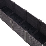 Deep Raised Garden Bed Plastic Planter Boxes for Vegetables Flowers Herbs and W465P187497