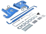Blue 3000LBS Tractor Hitch Faster Attach Detach4 Leveling Shims Replacement for Cat 1 88684095