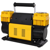 12V Dual Cylinder Heavy Duty Air Compressor,Tire with Pressure Gauge, Max 150 PSI,Tire 26483826