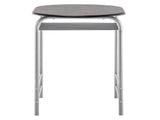PVC Breakfast Table Black 41781269
