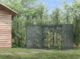 Black 6x3ft Garden Plant Protectors for Backyard Herbs, Crop Cages Shield from Animals 91364568