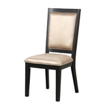 Contemporary Espresso Set of 2pc Dining Side Chairs Kitchen Dining Room Furniture B2741P311019