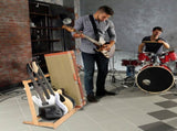Folding Hardwood Guitar Case Stand for Electric Guitar, Bass, or Acoustic Guitars Hard 95198123