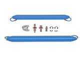 Set of 2 Hood Spring Cable and Bolts w/ Retaining Rings Replacement for Peterbilt 1304638 74551478