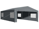 10X20FT Carport Car Port Canopy Grey 77637470