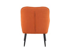 ZUN Modern Mid Century Chair velvet Sherpa Armchair for Living Room Bedroom Office Easy Assemble W1361105175