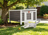 Wooden Cat House 81717430