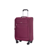 3-Piece Set ,Softshell Suitcase Spinner Wheels Terylene Polyester W284P197004