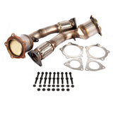 ZUN Front Left & Right Catalytic Converters for Porsche Cayenne 9P 4.8L V8 2007-2010 73962902