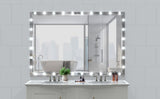 Hollywood LED Full Body Mirror with Lights Extra Large Full Length Vanity Mirror with 3 Color Mode W708131918