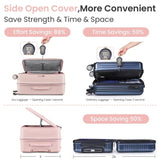 Luggage Sets 3 Piece, Expandable Carry On Luggage with TSA Lock Airline Approved, 100% PC W2098P147842