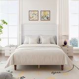 Stylish High Headboard Bed, 54 "High Headboard, High Quality, Comfortable High Back Design Ideal for W1716P222784