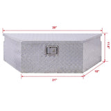 39inch Aluminum tool box,heavy duty truck bed tool box,outdoor trailer pickup tool box,RV W46581852