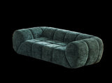 Chenille Pure Foam Sofa, Quilted Cloud Sofa, Deep-Seat Chenille Pure Foam Sofa, Comfortable W834P442226