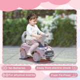 Pink toddler ride-on toy with Horn 48697174