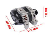 12V 220A Alternator with 6-Groove Pulley Fits for Cadillac XTS 2013-2019 3.6L V6 23113530 23794646