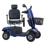 S500-BLUE Heavy Duty Mobility Scooter W429P151651