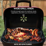 ZUN Portable Charcoal Grill /BBQ Grill （Prohibited by WalMart） 78370184