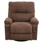 ZUN Recliner chair,360 degree rotating swing single sofa chair, equipped with soft cushion and backrest, W1521P265838