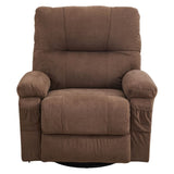 ZUN Recliner chair,360 degree rotating swing single sofa chair, equipped with soft cushion and backrest, W1521P265838