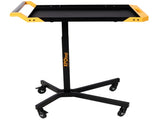 Adjustale Height Mobile Work Table,Rolling Tool Tray Table,Repair Shops, and DIY, Portable W465P332131