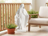 31.5" Virgin Mary Garden Statue, All-Weather MgO Religious Sculpture for Outdoor & Indoor Decor 96303444