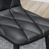 Dining Chairs Set of 4, Modern Kitchen Dining Room Chairs, PU Dining Chair Upholstered Cushion Seat W578P191313
