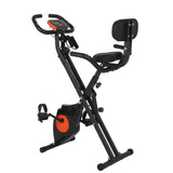 ZUN Home Folding Exercise Bike Black 91354164