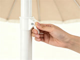 7 FT Boho Patio Umbrella with Fringe Tassel, 30&deg Adjustable Tilt Outdoor Sun Canopy, Portable 06135308