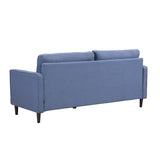 74" High Resilience three seater Sofa, Wooden Frame 3 Seat Sofa, Comfy , Modern Upholstered Sofa, W311P192811