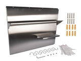 Range with Shelf 29.5 x 29.5 Inch Range Hood Wall Shield for Range Hood Stainless 30553584