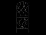 4 Pack Metal Garden Trellis 71" x 19.7" Rustproof Trellis for Climbing Plants Outdoor Flower Support 36708234