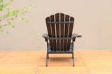 Polystyrene Adirondack Chair - Black MBM-PKD02-BK