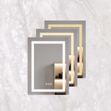 26x20 inch Bathroom Medicine Cabinet with LED Mirror, Anti-Fog, Waterproof, 3000K6000K Single Door W1738100834