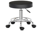 Professional Salon Stool with Spider Base - 8cm Thick Molded Foam, Semi-PU Leather, SGS Certified 95449502