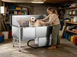 Stainless Steel Dog Washing Station 82985393