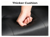 Black PVC IronFrame Pedicure Chair, Manual Reclining with Stool & Basin 43026669