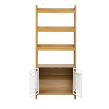 Furniture Style Dog Crate Ladder Bookcase Pet Friendly Furniture N843P256446W