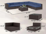 Pieces Patio Furniture Set 26260993