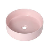 Ceramic Circular Vessel Bathroom Sink Art Sink W99977119