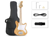 4 String 30in Short Scale Thin Body GB Electric Bass Guitar with Bag Strap 32465632