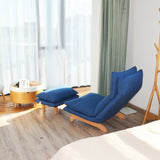 Lazy sofa balcony leisure chair bedroom sofa chair foldable reclining chair leisure single sofa W24425425