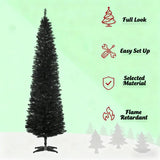 Pencil Christmas Tree with Sturdy Base, Perfect for Modern Holiday Decor 01747110