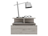 Floating Nightstand Flopini, One Drawer, Light Gray Finish B092123165