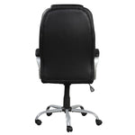 ZUN PU Leather Upholstered Office Task Chair, Modern Adjustable 360 Degree Swivel Chair, High Back, B011P204085