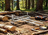 Chainsaw Mill & Rail Guide System, Portable Sawmill with 14"-36" Guide Bar, 9ft Aluminum Milling 62146202